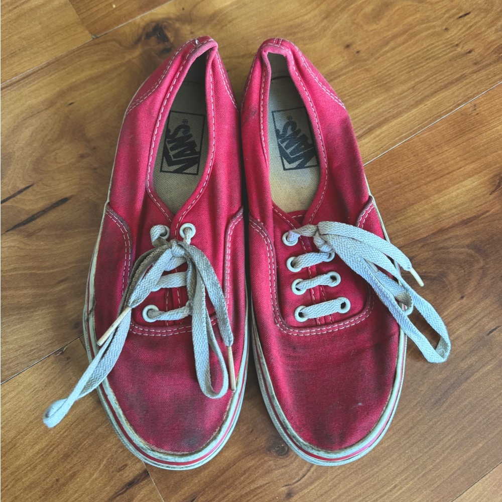 Classic Red Vans
